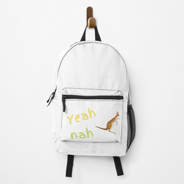 Item preview, Yeah Nah kangaroo merch designed and sold by StillBecomingproject.