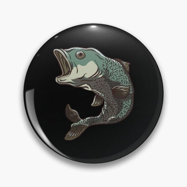 Item preview, Jumping fish, pikeperch, predatory fish designed and sold by DerSenat.