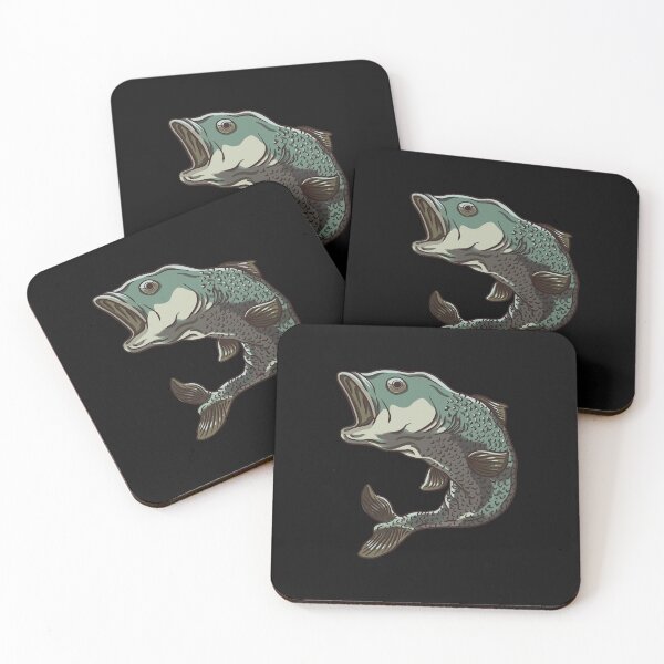 Item preview, Jumping fish, pikeperch, predatory fish designed and sold by DerSenat.
