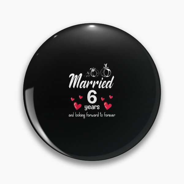Item preview, Married 6 Year And Long Forward To Forever Husband Wife designed and sold by Chanielshian.
