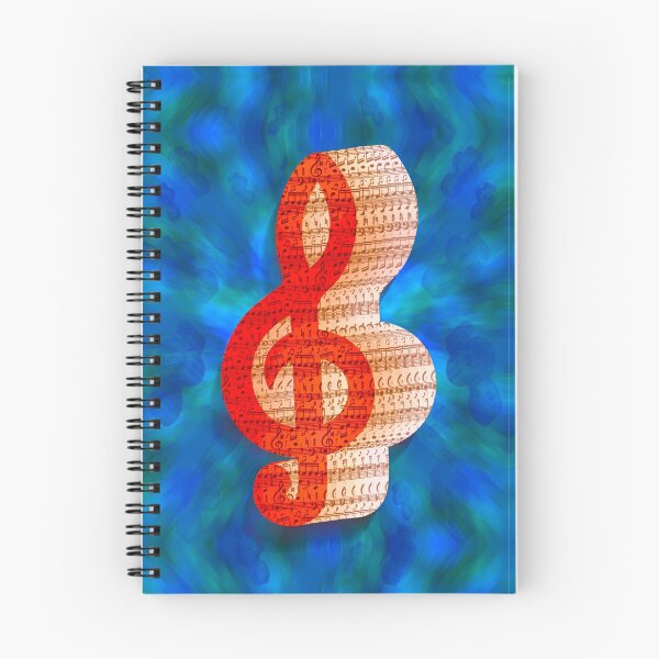 Item preview, 3D Treble Clef (orange) designed and sold by Only1helen.