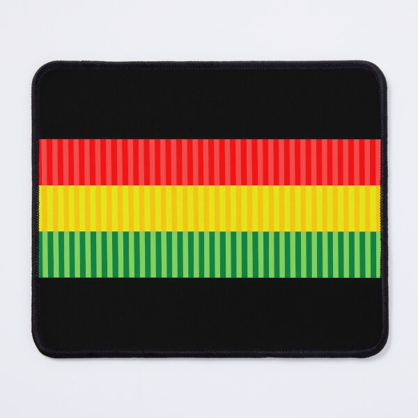 Item preview, Red Gold Green Rasta Stripe Pattern designed and sold by patternedprints.