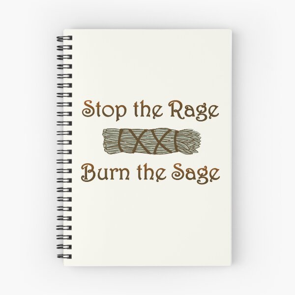 Item preview, Stop the Rage, Burn the Sage designed and sold by GrimButterfly.