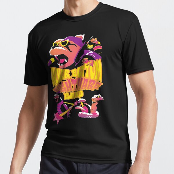 Emmet Otter Riverbottom Nightmare Band T-shirt Full size.