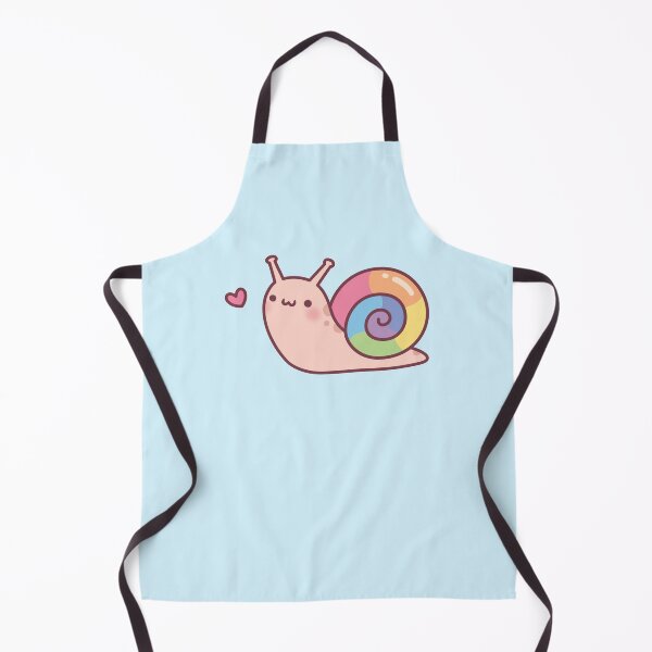 Item preview, Cute Little Snail With Rainbow Shell Doodle  designed and sold by rustydoodle.