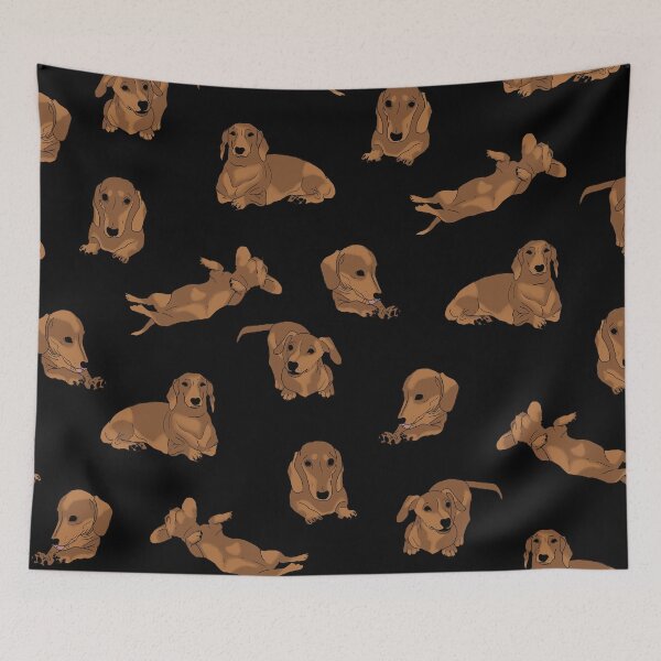 Item preview, Short Haired Dachshund Pattern designed and sold by ballantynero.
