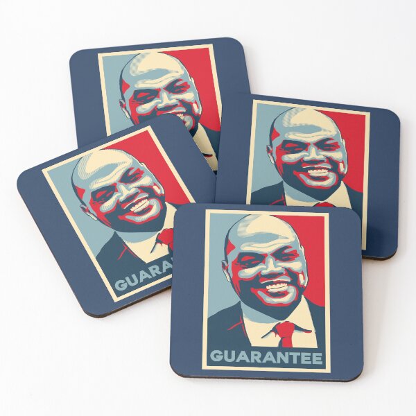 Item preview, Charles Barkley Guarantee Obama Hope Large Print Qiangy designed and sold by qiangdade.