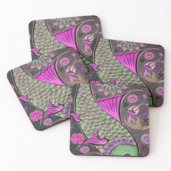Item preview, Batik Bathik Pattern Bed Sheet or Frock Design 76 designed and sold by PodiShawna.