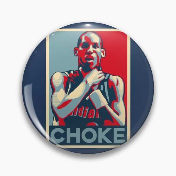 Item preview, Reggie Miller Obama Hope Choke Large Print Qiangy designed and sold by qiangdade.