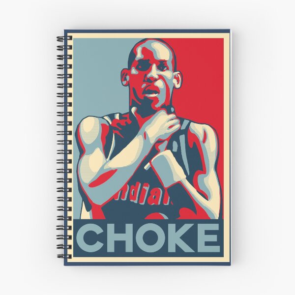 Item preview, Reggie Miller Obama Hope Choke Large Print Qiangy designed and sold by qiangdade.