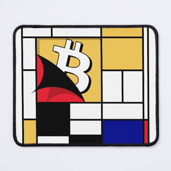 Item preview, "Bitcoin: Mondrain is Satoshi" designed and sold by StairiArt.
