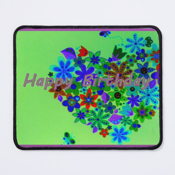 Item preview, Happy Birthday in Green designed and sold by angel1.