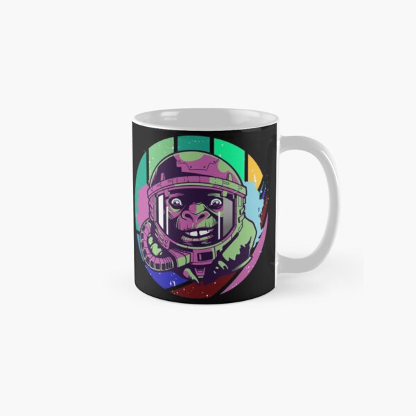 Item preview, Space Astronaut Monkey | Retro Sunset Design designed and sold by onjcdesign.
