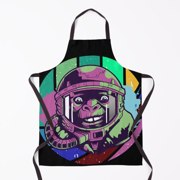 Item preview, Space Astronaut Monkey | Retro Sunset Design designed and sold by onjcdesign.