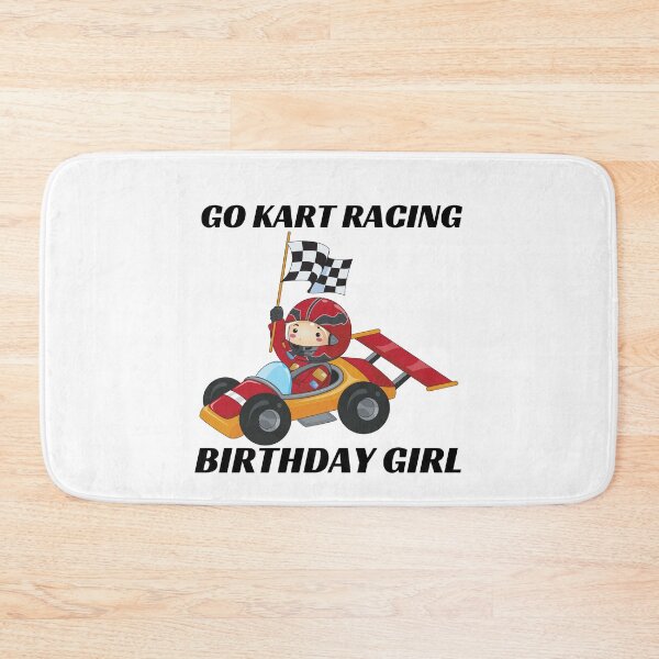 Item preview, Go Kart Racing Birthday Girl (Black Text) - Gift for Go Kart Racing Fan designed and sold by CaitU.