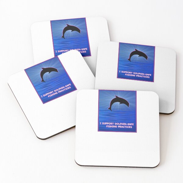 Item preview, I SUPPORT DOLPHIN-SAFE FISHING PRACTICES designed and sold by cgullart.