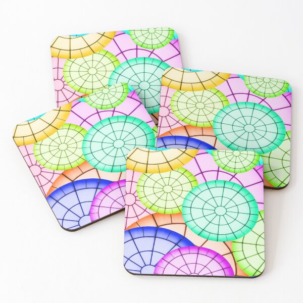 Item preview, Shapes and Stripes Pattern Bed Sheet or Frock Design designed and sold by PodiShawna.