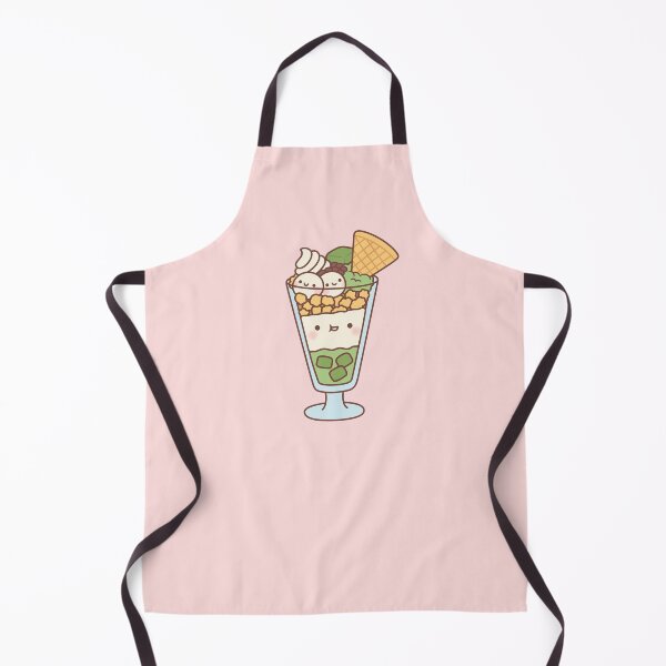 Item preview, Cute Japanese Style Matcha Parfait Doodle designed and sold by rustydoodle.