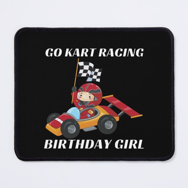 Item preview, Go Kart Racing Birthday Girl (White Text) - Gift for Go Kart Racing Fan designed and sold by CaitU.