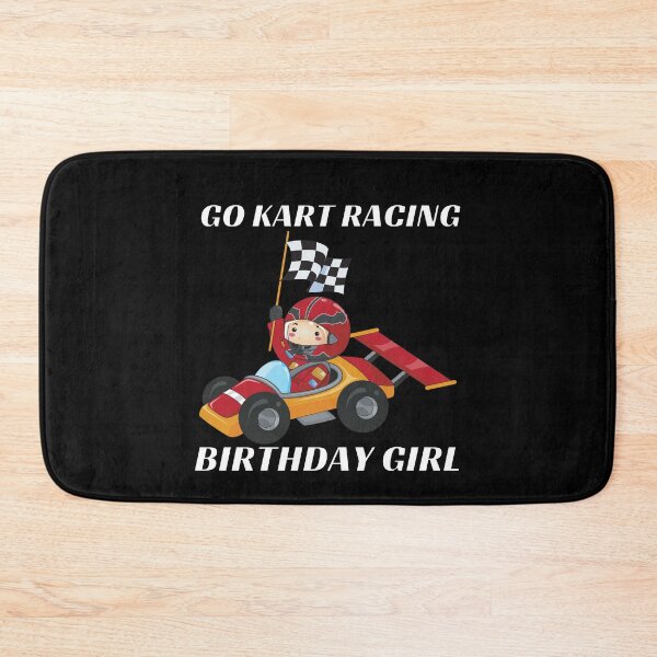 Item preview, Go Kart Racing Birthday Girl (White Text) - Gift for Go Kart Racing Fan designed and sold by CaitU.