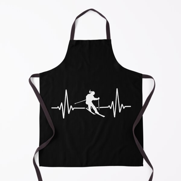 Item preview, Skiing Heartbeat designed and sold by AndreaLinks.