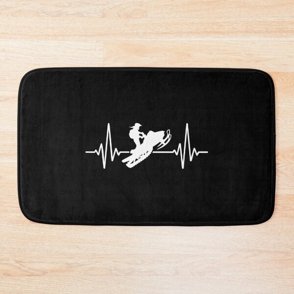 Item preview, Snowmobile Heartbeat designed and sold by AndreaLinks.