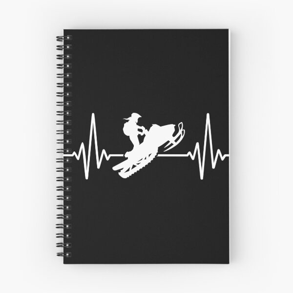 Item preview, Snowmobile Heartbeat designed and sold by AndreaLinks.