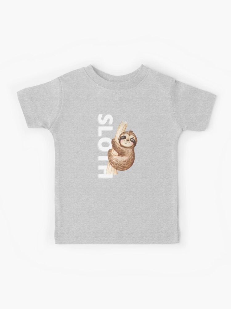 boys sloth tshirt