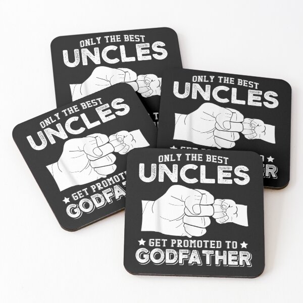 Item preview, Mens Only The Best Uncles Get Promoted To Godfather designed and sold by RomishiAurra.