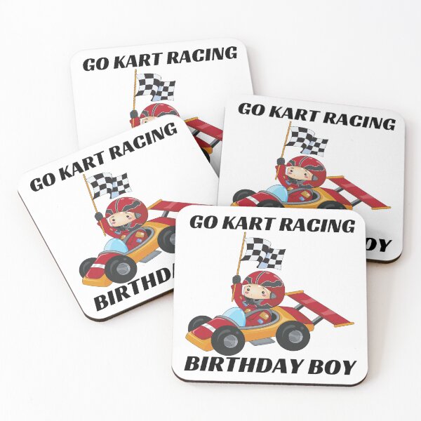 Item preview, Go Kart Racing Birthday Boy (Black Text) - Gift for Go Kart Racing Fan designed and sold by CaitU.
