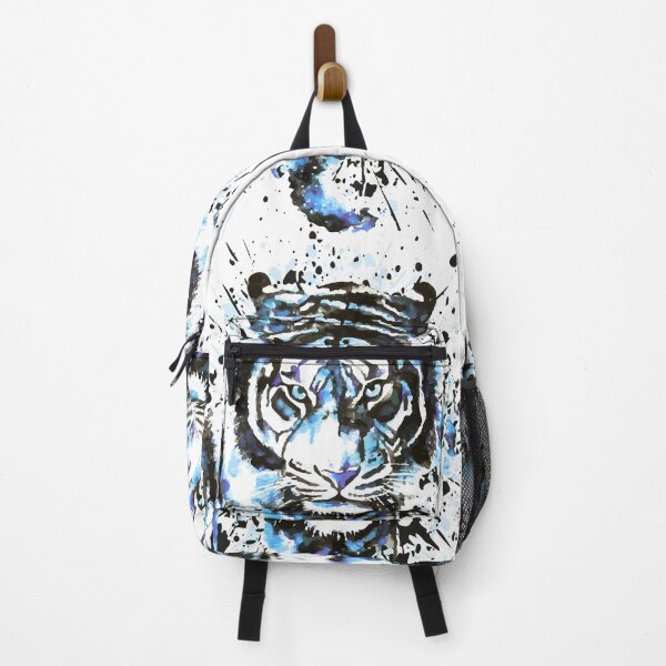 Item preview, Blue Tiger Drawing - Cool Tiger designed and sold by BabyYodaSticker.