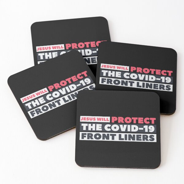 Item preview, Covid 19 front liners - Jesus will protect the covid 19 front liners  designed and sold by HStudioPrints.