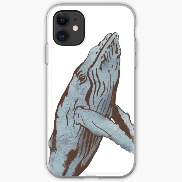 "Lineage" Whale iPhone Soft Case