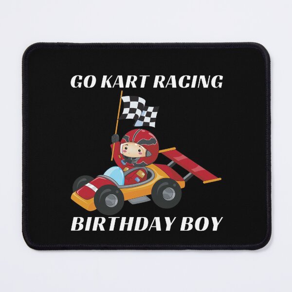 Item preview, Go Kart Racing Birthday Boy (White Text) - Gift for Go Kart Racing Fan designed and sold by CaitU.