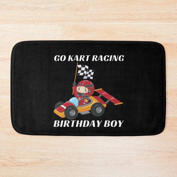 Item preview, Go Kart Racing Birthday Boy (White Text) - Gift for Go Kart Racing Fan designed and sold by CaitU.