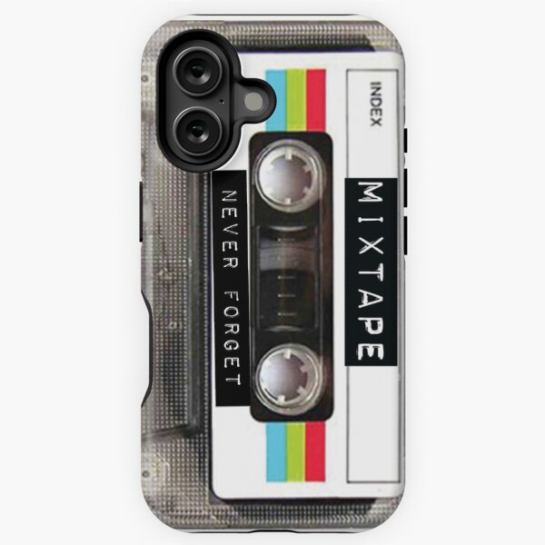 Vista previa del artículo con la obra «Mixtape Never Forget», diseñado y vendido por misdememeor.