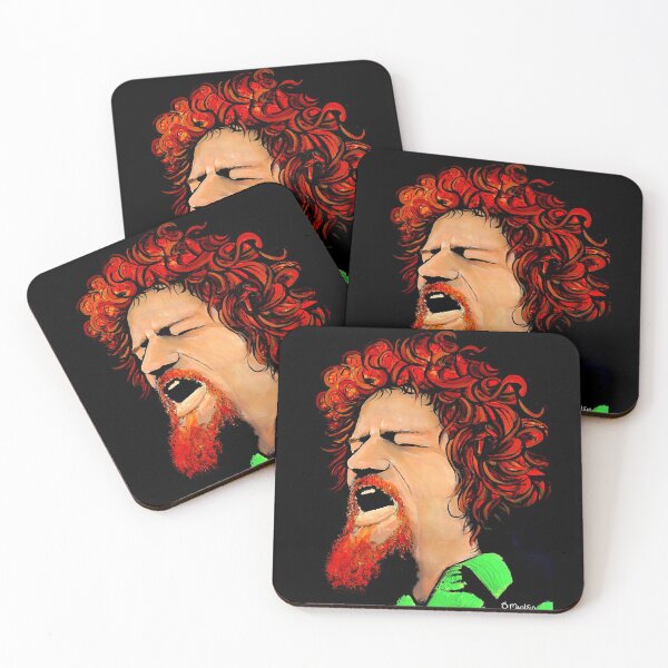 Item preview, Luke Kelly Folk Musician Of The Dubliners Raglan Road Irish Folk Songs Grace Art designed and sold by KelOrangeGoblin.