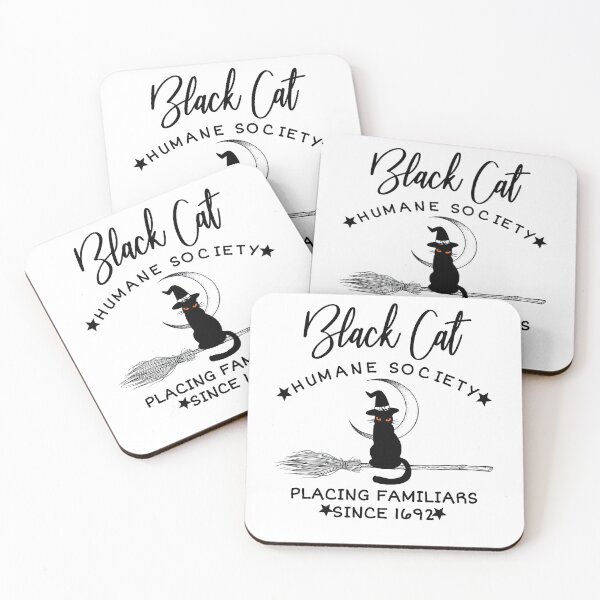Item preview,  Black Cat Humane Society Witch Halloween Classic  designed and sold by TemPiewEbb.