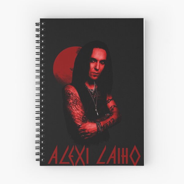 Item preview, Alexi Laiho-Red poster style Graphic designed and sold by sagerhaley.