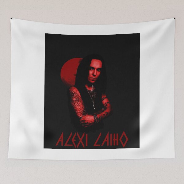 Item preview, Alexi Laiho-Red poster style Graphic designed and sold by sagerhaley.