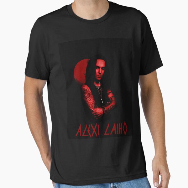 Item preview, Alexi Laiho-Red poster style Graphic designed and sold by sagerhaley.