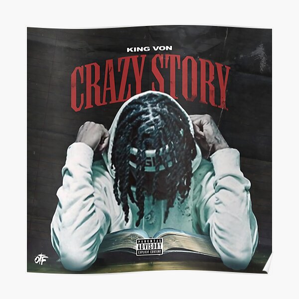 KingVon Crazy Story Album Poster