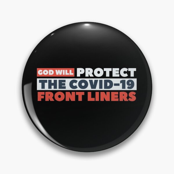 Item preview, Covid 19 front liners - God will protect the covid 19 front liners  designed and sold by HStudioPrints.