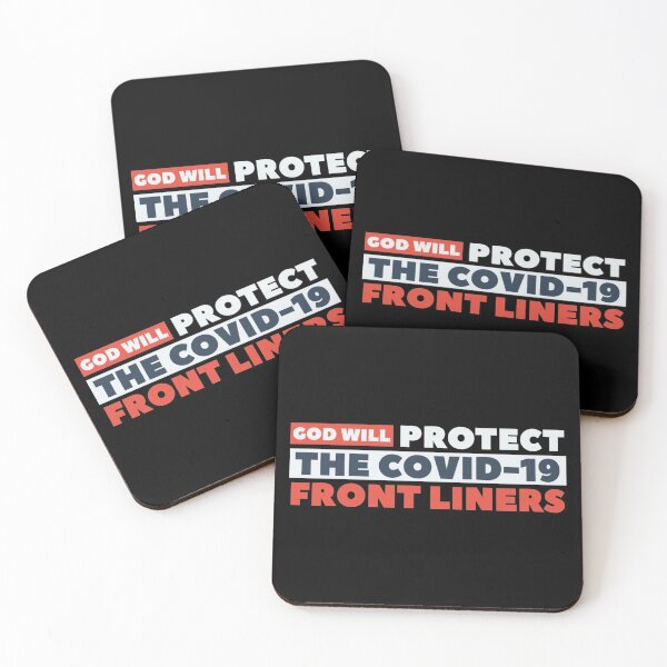 Item preview, Covid 19 front liners - God will protect the covid 19 front liners  designed and sold by HStudioPrints.