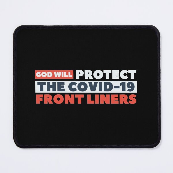 Item preview, Covid 19 front liners - God will protect the covid 19 front liners designed and sold by HStudioPrints.