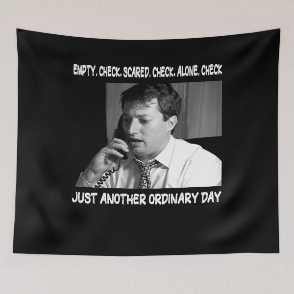 Item preview, Emty, Check, Scared, Check, Alone, Check, Just Another Ordinary Day designed and sold by StacyJoseph7.