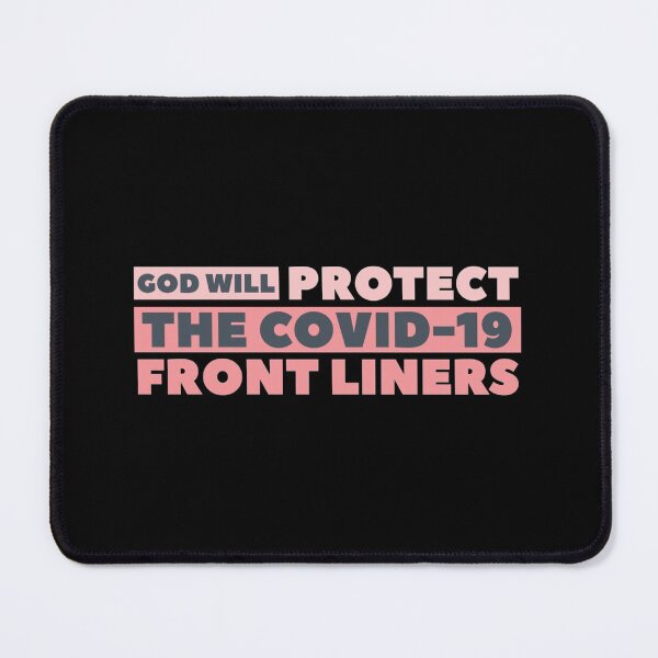 Item preview, Covid 19 front liners - God will protect the covid 19 front liners designed and sold by HStudioPrints.