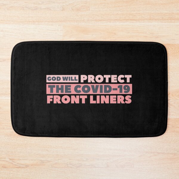 Item preview, Covid 19 front liners - God will protect the covid 19 front liners  designed and sold by HStudioPrints.