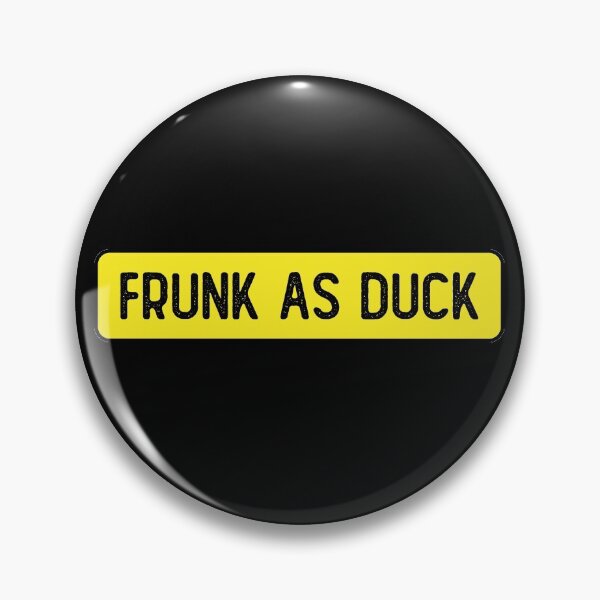 Item preview, Frunk As Duck Funny Bumper designed and sold by Sour Soul.