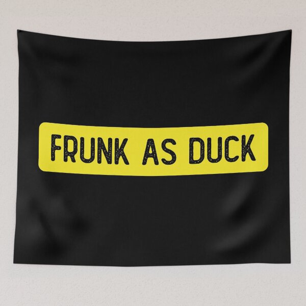Item preview, Frunk As Duck Funny Bumper designed and sold by Sour Soul.